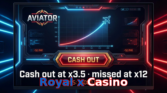 Game list for Royal X Casino aviator section