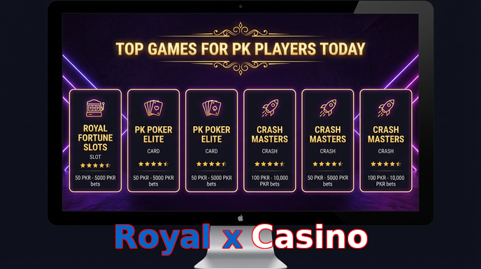 Payment and PKR controls in Royal X Casino